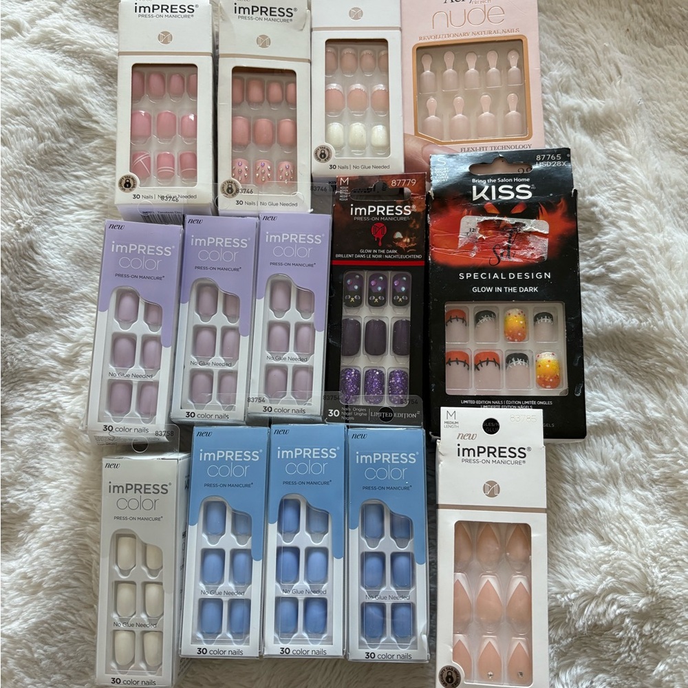 imPRESS and KISS Press-On Nail Bundle